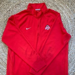 Ohio State Nike Dri-Fit Quarter zip